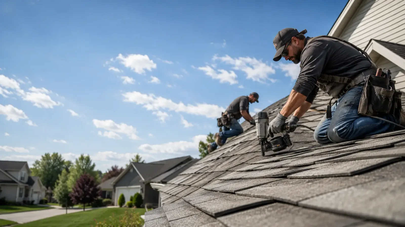 Storm Damage Roof Repair in Towson, MD near me